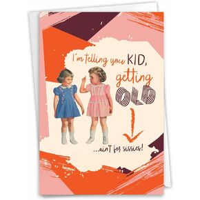 NobleWorks - 1 Funny Birthday Greeting Card - Sassy Bday Card for Women, Stationery Humor - We're Awesome C9310BDG in Saudi Arabia