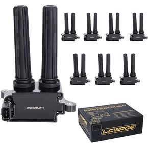 Pack of 8 Ignition Coils for 5.7 V8 HEMI Dodge Ram 1500 2500 3500 Charger Durango Chrysler 300 Jeep Grand Cherokee 2006 2007 2008 2009 2010 2011 2012 2013 2014 2015 Coil Packs Replaces# UF504