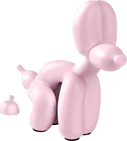 Pooping Balloon Dog Sculpture, Small Animal Statue Home Decor, Modern Decorative, Art Sculpture Modern Desktop Ornament for Office Bedroom Living Room Decor (Shiny Blue, Small) in Saudi Arabia
