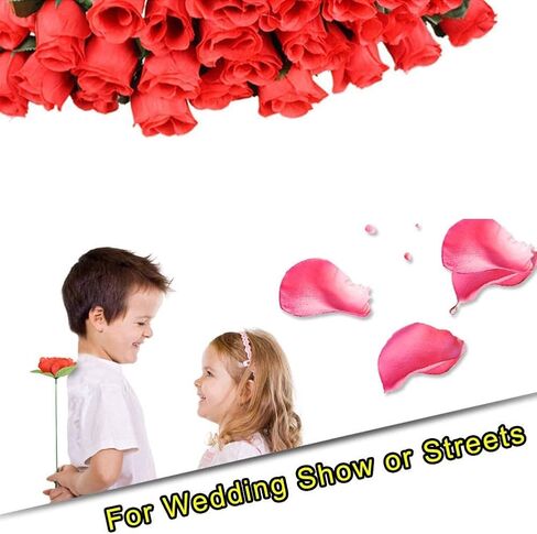 شريط بلاستيكي لامع من MilesMagic Magician's Instant Breakaway Rose Gimmick مقاس 40.64 سم، زهرة صلبة غير صلبة لخدعة سحرية كلاسيكية حقيقية في الشارع أو المسرح in Kuwait