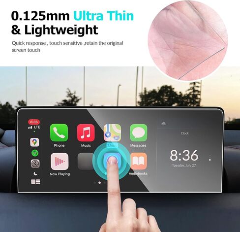 INTGET 10.2 بوصة واقي شاشة لـ 2021 2022 2023 Acura TLX Accessories واقي شاشة من الزجاج المقسى مركز شاشة تعمل باللمس طبقة حماية شاشة عرض المعلومات والترفيه in Kuwait