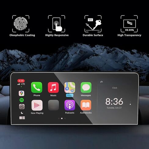 INTGET 10.2 بوصة واقي شاشة لـ 2021 2022 2023 Acura TLX Accessories واقي شاشة من الزجاج المقسى مركز شاشة تعمل باللمس طبقة حماية شاشة عرض المعلومات والترفيه in Kuwait