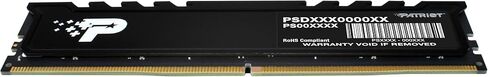Patriot Signature Premium DDR5 RAM 16GB (1X16GB) 5600MHz CL46 UDIMM W/HS Desktop Memory Module - PSP516G560081H1 in Saudi Arabia