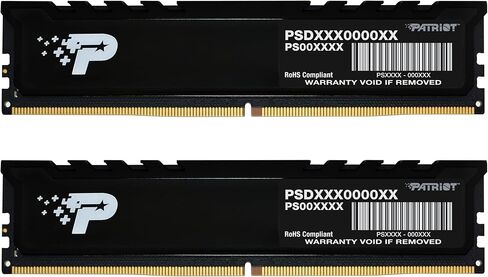Patriot Signature Premium DDR5 RAM 16GB (1X16GB) 5600MHz CL46 UDIMM W/HS Desktop Memory Module - PSP516G560081H1 in Saudi Arabia