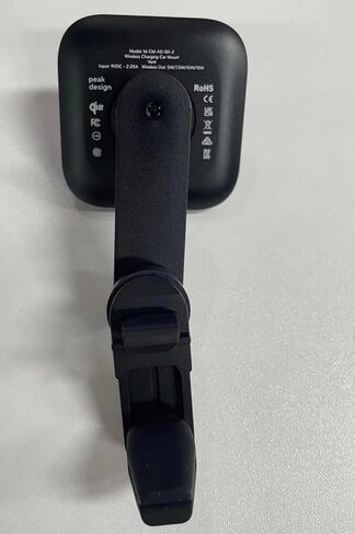 Peak Design Mobile Car Vent Mount with Wireless Charging Qi2 (M-CM-AD-BK-2) in Saudi Arabia