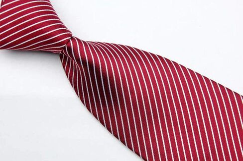 Wehug Men's Classic Solid Tie Silk Woven Necktie Jacquard Neck Ties For Men in Kuwait