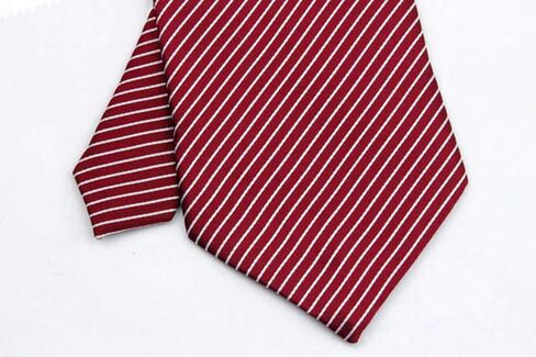 Wehug Men's Classic Solid Tie Silk Woven Necktie Jacquard Neck Ties For Men in Kuwait