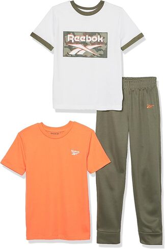 Reebok Boys Three Piece T-shirt Jogger Set3PC Set in Saudi Arabia