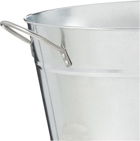 Tablecraft Galvanized Oval Beverage Tub, 5.5 Gallons in Saudi Arabia