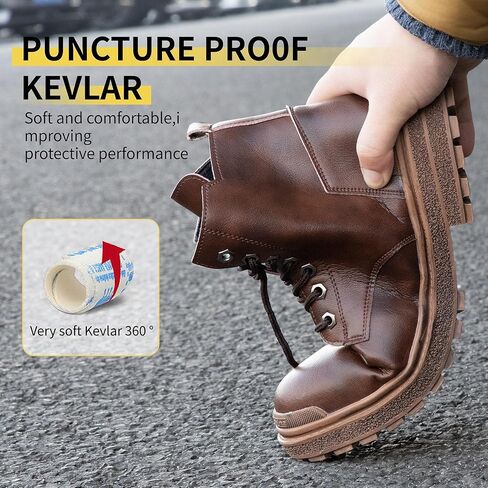 Steel Toe Shoes Lightweight Sneakers Puncture Resistant & Anti-Slip Safety Boots in Kuwait