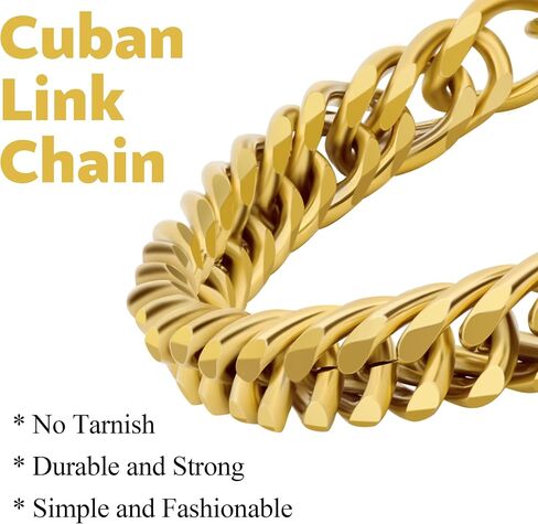 3PCS Cuban Link Figaro Bracelet Necklace for Men, Silver Gold Black Sturdy 316L Stainless Steel Cuban Link Figaro Chain with 2-inch Jewelry Set with Gift Message Card 8mm in Saudi Arabia