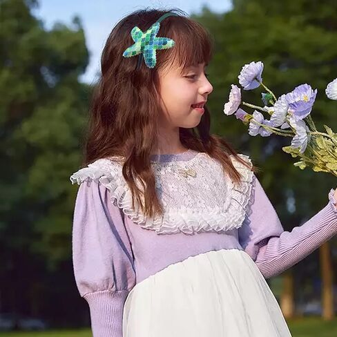 Mermaid Starfish Headband Fish Scale Hair Bands Sparkling Sea Star Hair Accessories Headpiece for Women Girls Birthday Wedding Festival Celebration Party Supplies(Blue) in Kuwait