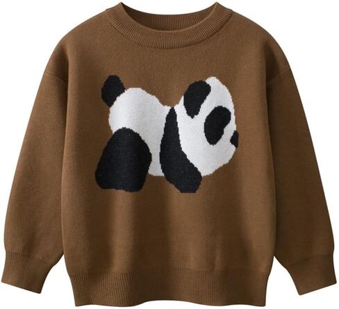 Azalquat Toddler Baby Boy Knit Sweater Pullover Cotton Cartoon Sweatshirt in Kuwait