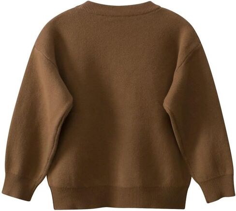 Azalquat Toddler Baby Boy Knit Sweater Pullover Cotton Cartoon Sweatshirt in Kuwait