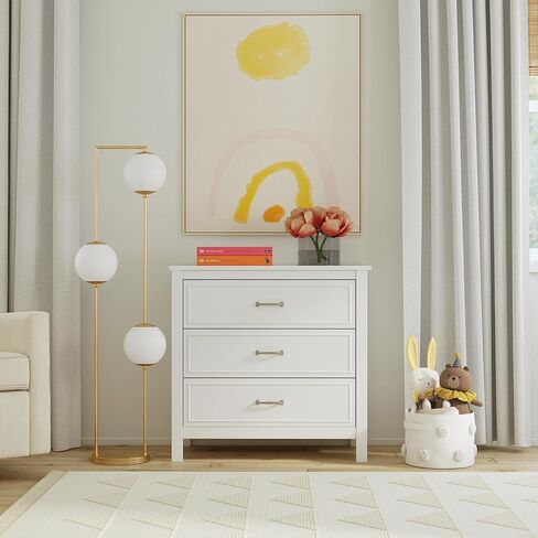 DaVinci Charlie 3-Drawer Dresser, Forest Green in Saudi Arabia