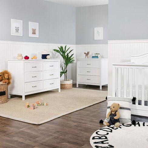 DaVinci Charlie 3-Drawer Dresser, Forest Green in Saudi Arabia
