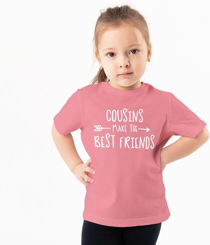 تي شيرت Cousins ​​Make The Best Friend لملابس عائلية ممتعة للأطفال والرضع in Kuwait
