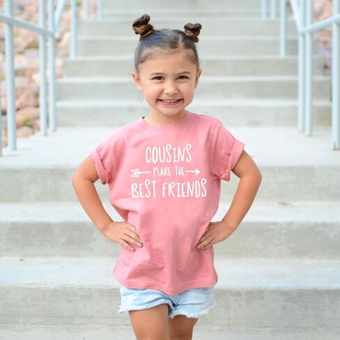 تي شيرت Cousins ​​Make The Best Friend لملابس عائلية ممتعة للأطفال والرضع in Kuwait