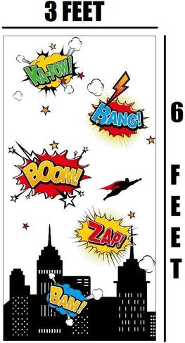 يقدم 30 حزمة كاملة للحفلات ذات طابع البطل الخارق وقبعات حفلات أعياد الميلاد وأقنعة العين وحقائب علاجية 20 قطعة من صور الدعائم DIY و14 دوامة و2 لافتة راية خلفية مثالية لحفلة عيد ميلاد البطل الخارق in Kuwait