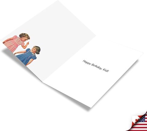 NobleWorks - 1 Funny Birthday Greeting Card - Sassy Bday Card for Women, Stationery Humor - We're Awesome C9310BDG in Kuwait