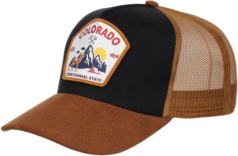 Local Crowns Colorado State Patch Cap, Snapback Hat for Men and Women, Colorado Flag Hat in Saudi Arabia
