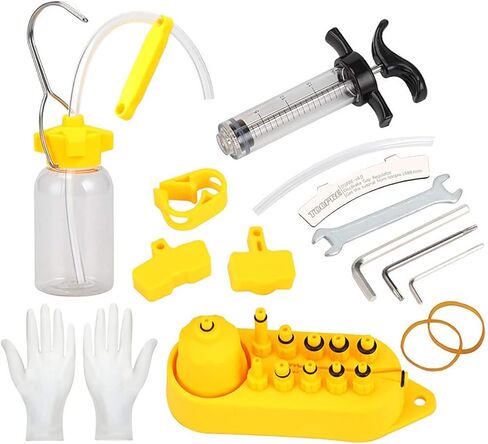 المهنية دراجة الصحن الهيدروليكي الفرامل الزيوت المعدنية عدة تنزف لشيمانو، ماجورا، TEKTRO، SRAM سلسلة أدوات إصلاح الفرامل الدراجة الجبلية in Kuwait