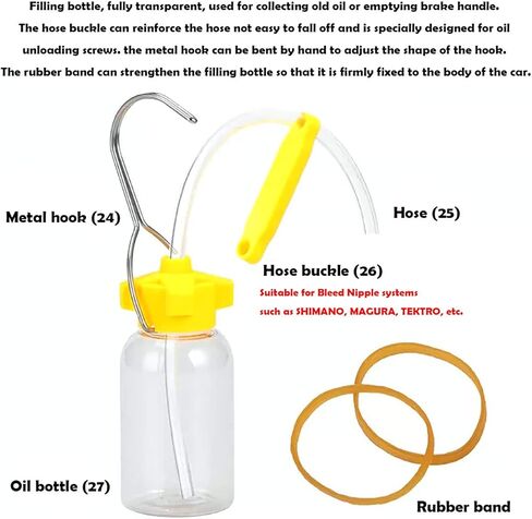 المهنية دراجة الصحن الهيدروليكي الفرامل الزيوت المعدنية عدة تنزف لشيمانو، ماجورا، TEKTRO، SRAM سلسلة أدوات إصلاح الفرامل الدراجة الجبلية in Kuwait