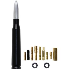 5.5 Inch Receiving Antenna Replacement Ford F150 F250 F350 Dodge Ram 1500 2500 Jeep Wrangler Toyota Tundra(Black)