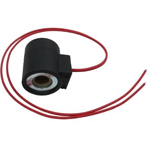ZTUOAUMA 12V Solenoid Valve Coil 6352012 with Wirings Compatible with HydraForce Stem 10 12 16 38 and 58 Series 18" Wire Leads Size 10