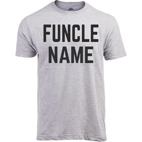 Funcle | Fun Funny Uncle New Baby Pregnancy Maternity Niece Nephew Men T-Shirt in Saudi Arabia