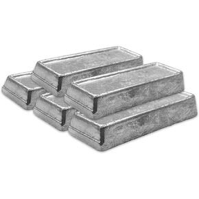 Pure Soft Lead Ingots (Pure 99.9%) for Casting of Fishing sinkers and Weights (11lb)