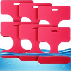 6 Pcs Foam Water Saddle for Adults Boys and Girls Comfortable Pool Seat Lake Floats Ultra Buoyant Swim Float Double Layer Thickened Foam Pool Float for Summer River Water Park Beach