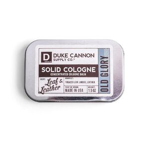 Duke Cannon Supply Co. Solid Cologne for Men Special Issue Vetiver + Oakmoss (Fresh Air, Sandalwood) - Concentrated Balm, Travel-Friendly Tin, Made with Natural & Organic Ingredients 1.5 oz (1 unit)