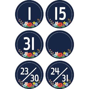 Teacher Created Resources Wildflowers Calendar Days