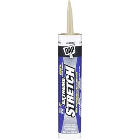 DAP 7079818717 Extreme Stretch Elastomeric Sealant, Almond, 10 Ounces, 10.1 Oz