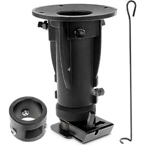 A-Premium Wheel to Goose Neck Adapter Compatible with Convert-A-Ball 20000 lbs Height 12"-16" C5G1216