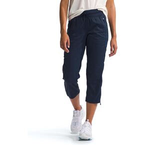 THE NORTH FACE Women's Aphrodite Motion Capri Pants (Standard and Plus Size), Summit Navy, Medium