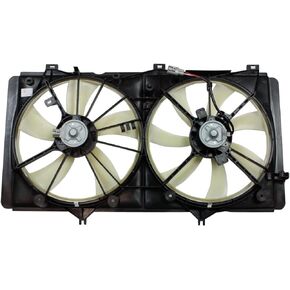 TYC 622420 Replacement Cooling Fan Assembly Compatible with Toyota , Black