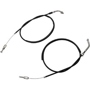 Throttle Cable Push & Pull Set for Honda CB350 CL360 CB400 CB550 CB750 FT500