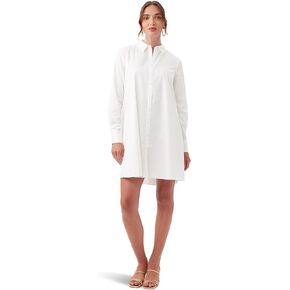 Trina Turk Women's Oversized Pleated Back Shirt Dress