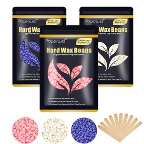 Hard Wax Beads for Hair Removal (300g/10.5oz) Painless Wax Beads - Full Body Brazilian Bikini Wax Beads with 10pcs Applicators, At Home Waxing Beads for Face, Eyebrow, Legs, Underarms, Back, Chest, Perfect Refill for Any Wax Warmer (Rose)