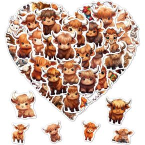 Pack 50 Pcs Cute Ocean Animal Goldfish Stickers for Water Bottles Waterproof Laptop Luggage Computer Scrapbooking Teen Adults Girls Boys Aesthetic Sticker Packs Small Vinyl Decals