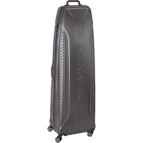 Samsonite Dimple Molded Golf Travel Cover, Polycarbonate Hard Case, Golf Bag Luggage, Ideal for Airlines