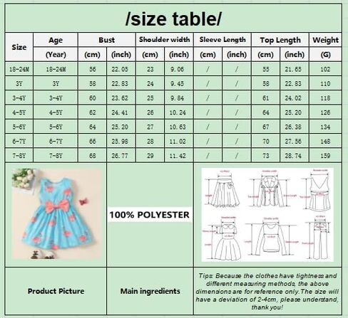 RETSUGO Little Girl A-Line Dresses Bowknot Dress for Baby Girls Casual Toddler Girl Dresses for Party Girl Dress 1-8 Years in Saudi Arabia