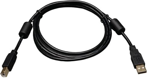 Tripp Lite USB 2.0 Hi-Speed A/B Cable with Ferrite Chokes (M/M) 3-ft. (U023-003) in Saudi Arabia