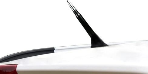 50 Cal Bullet Antenna Replacement Ford F150 F250 F350 Dodge Ram 1500 2500 Jeep Wrangler Toyota Tundra(Black) in Kuwait