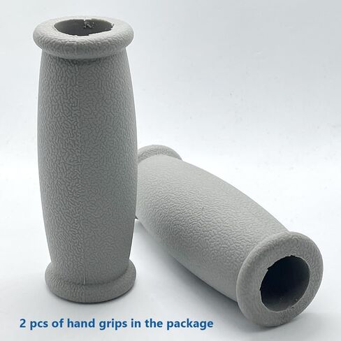 Crutch Hand Grips Kits, Elderly Solid Replacement Cushion Handles Cane Handgrips Adjustable Aluminum Crutch, 2 Pcs in Saudi Arabia