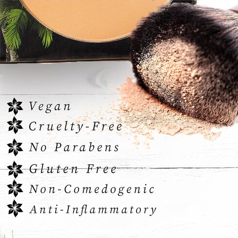 Translucent Setting Powder Mineral Finishing Powder- Face Powder Makeup and Matte Long Lasting Pressed Powder Compact | Sky | in Saudi Arabia