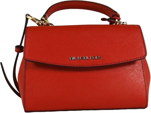 مجموعة مايكل كورس من جلد سافيانو قرمزي Jet Set Ava Extra Small XS Crossbody in Kuwait