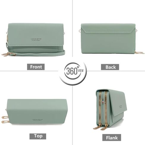 PORT&LOTUS Crossbody Handbag for Women PU Leather Bag in Saudi Arabia